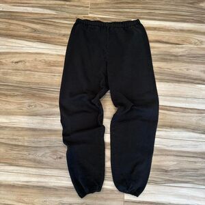 Vintage Russell-athletic Men's Black Joggers